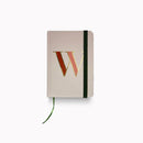 CADERNO CAPA DURA P - LETRA W