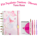 Box Papelaria Fofa Kawaii 15 Itens Criativos
