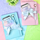 Kit Papelaria Fofa Kawaii c/  Caderno de Discos Tons Pastel